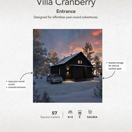 Villa Cranberry Yllaes, Äkäslompolo